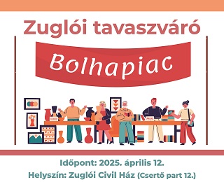 ZUGLÓI TAVASZVÁRÓ BOLHAPIAC