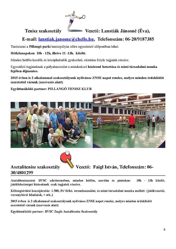 Zuglói Nyugdíjasok