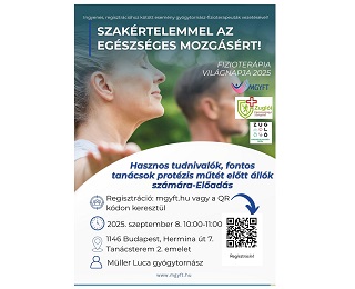 Előadás protézis műtét előtt állók számára