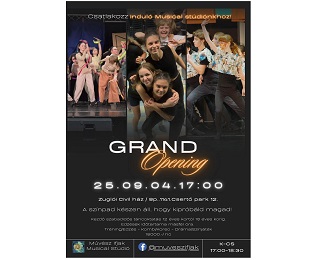 Művész Ifjak Musical Stúdió GRAND OPENING