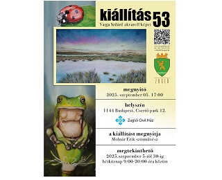 KIÁLLÍTÁS 53 - Varga Szilárd akvarell képei
